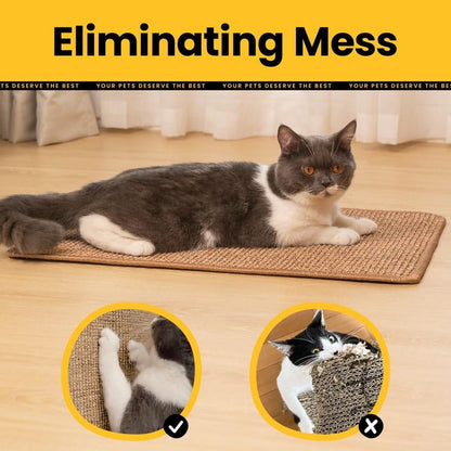 Natural Sisal Cat Scratch Pad