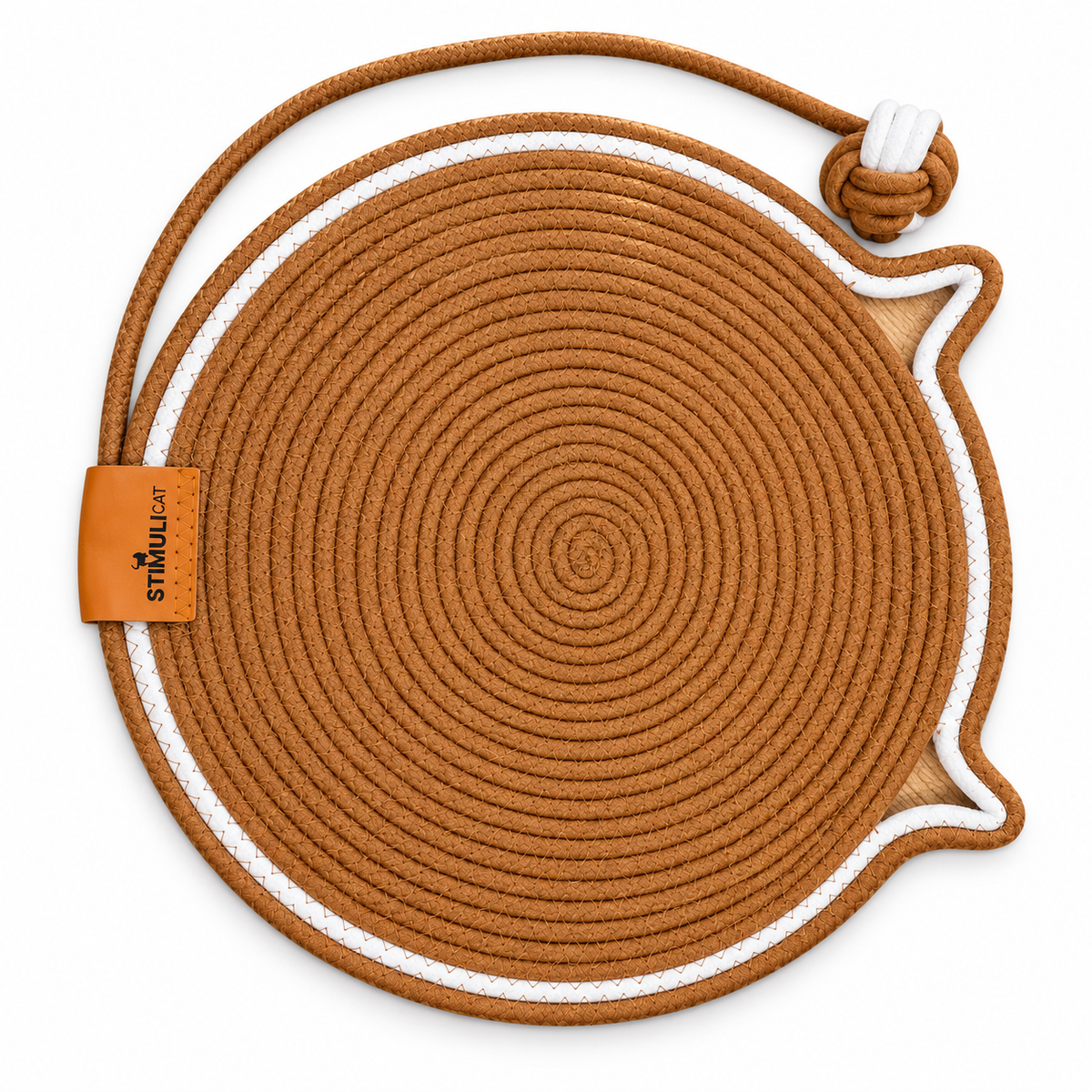 Cat-Shaped Scratching Mat