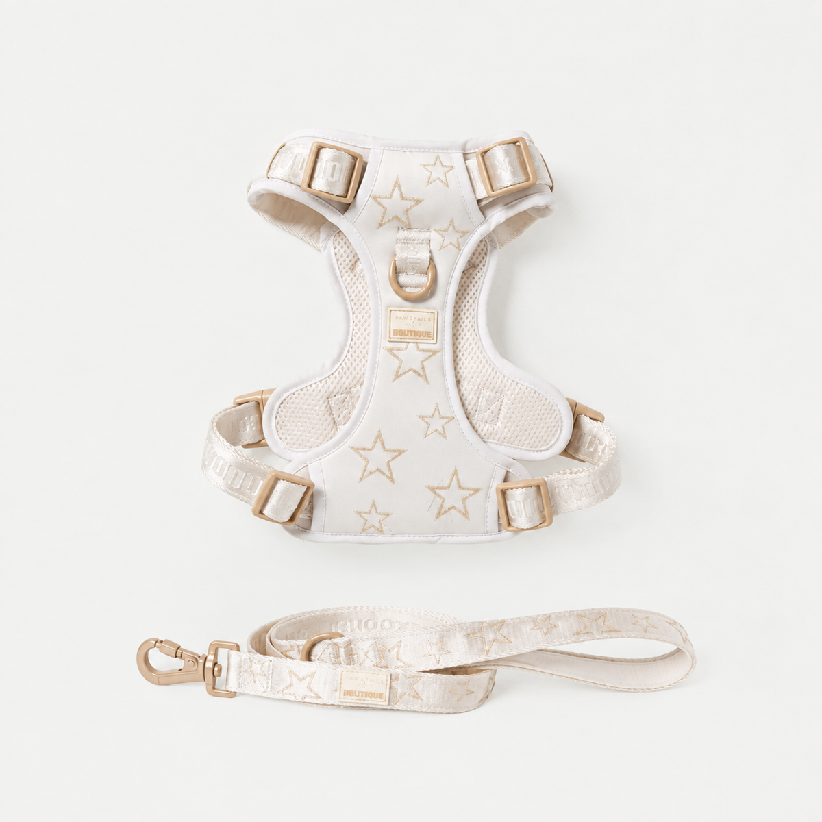 Adjustable Star Pet Harness & Leash Set