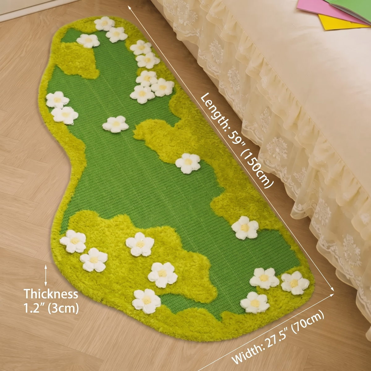 2-in-1 Large Sisal Cat Scratcher Rug