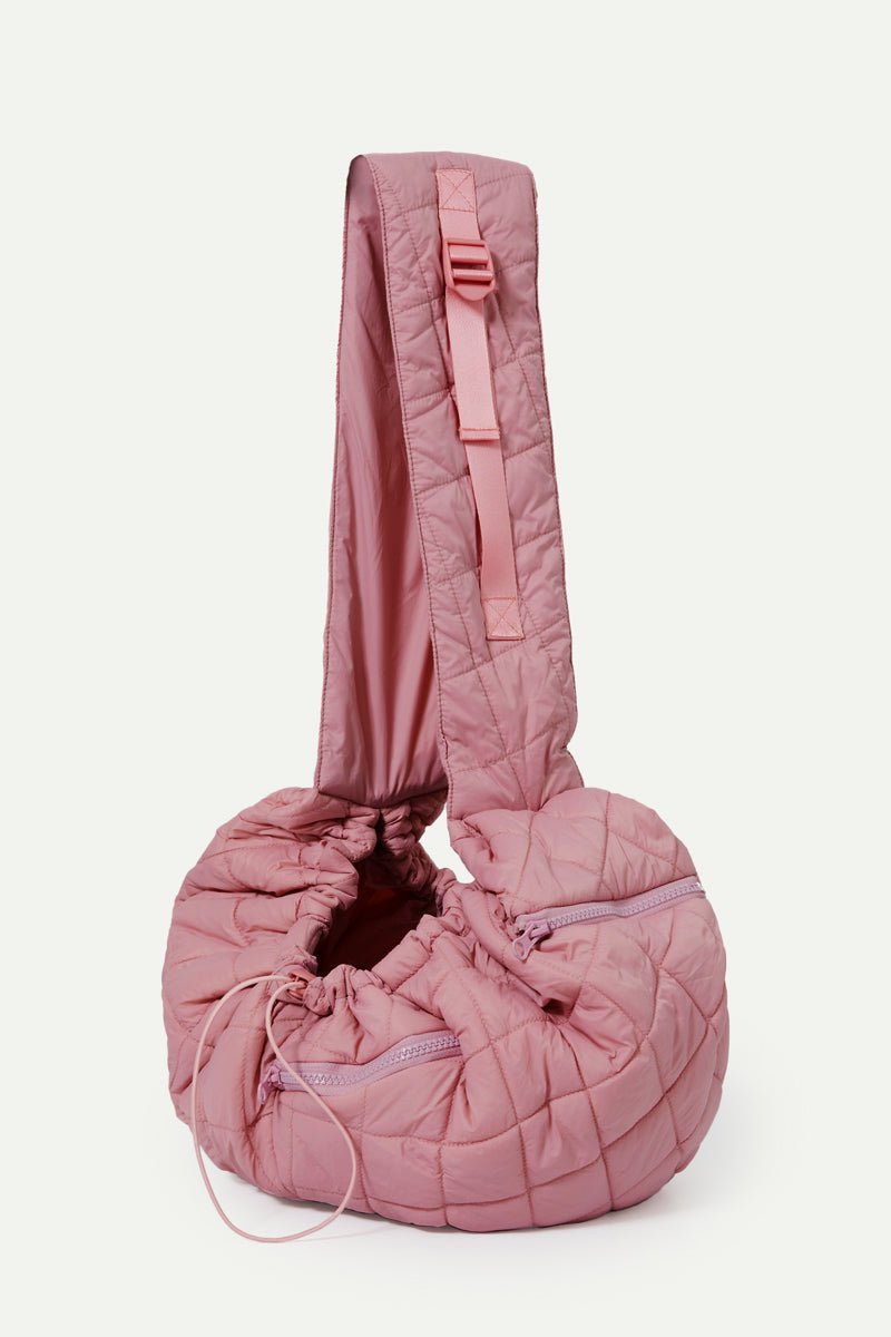 Quilted Pet Sling Carrier Bag