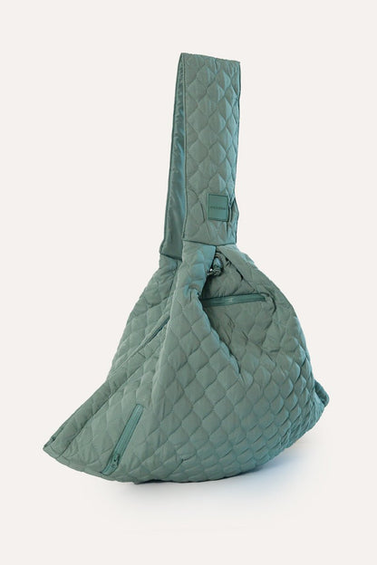 Quilted Pet Sling Carrier Bag